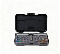 Jeu de Tournevis à Cliquet 24-en-1 (Duka RS1) : Embouts Acier S2 & Manche Modulaire Aluminium