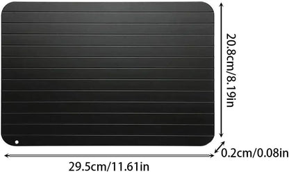 Plaque de Décongélation Rapide en Aluminium