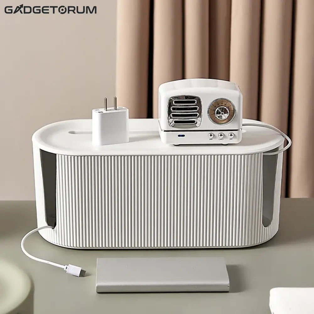 NordicBox – Le Cache-Multiprise Design & Organisateur de Câbles