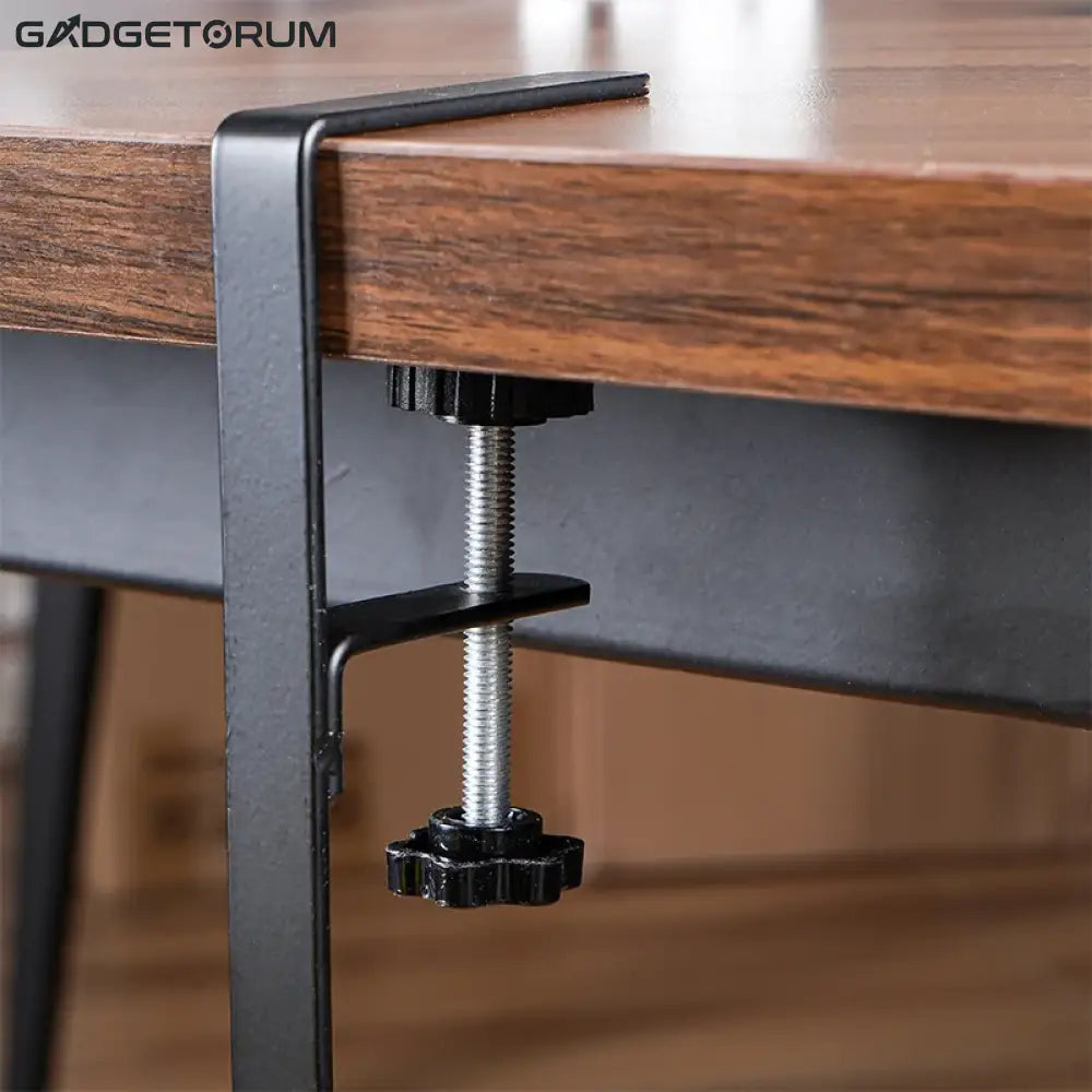 Organisateur de Câbles Sous Bureau Sans Perçage - Panier en Métal Solide