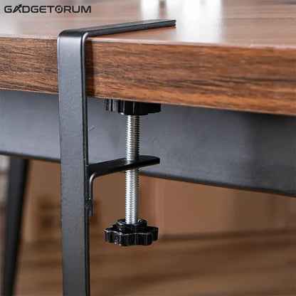 Organisateur de Câbles Sous Bureau Sans Perçage - Panier en Métal Solide