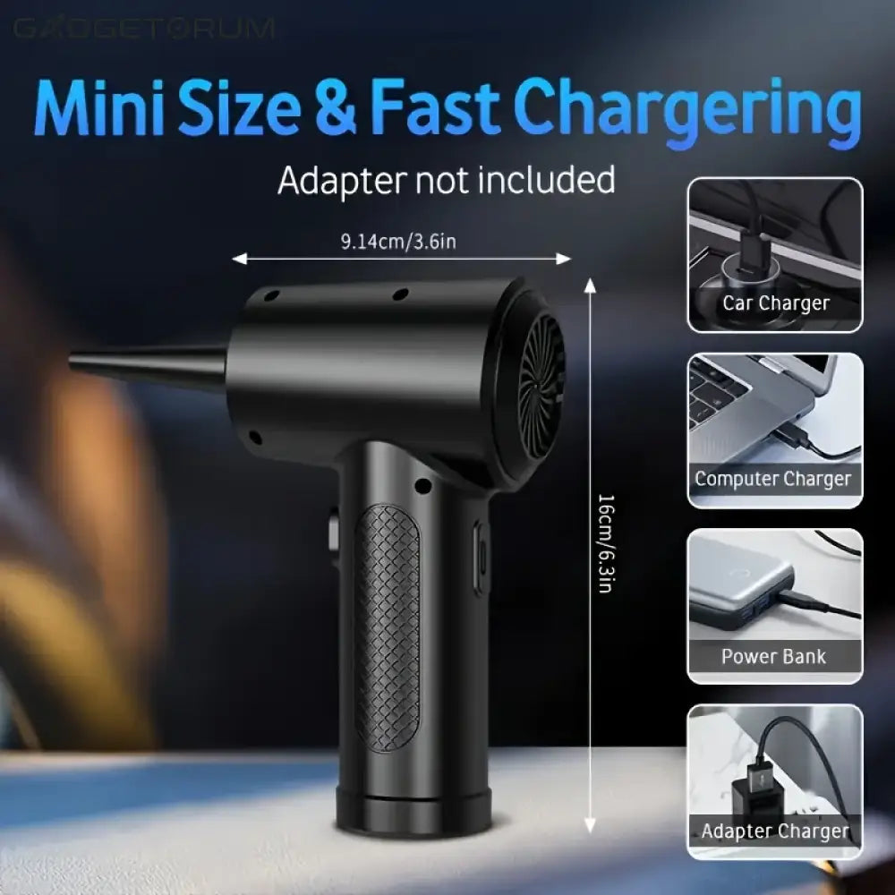 Souffleur Air Comprimé Électrique 51000 RPM: Nettoyage PC & Clavier Sans Fil