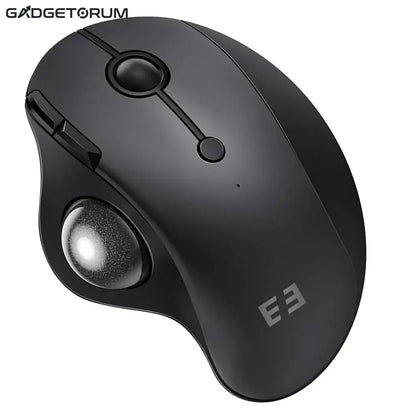 Souris Trackball Ergonomique Sans Fil: Anti-Douleur Poignet & Canal Carpien Gris