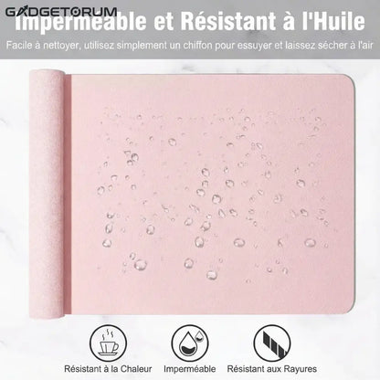 Image tapis de souris faux cuire 