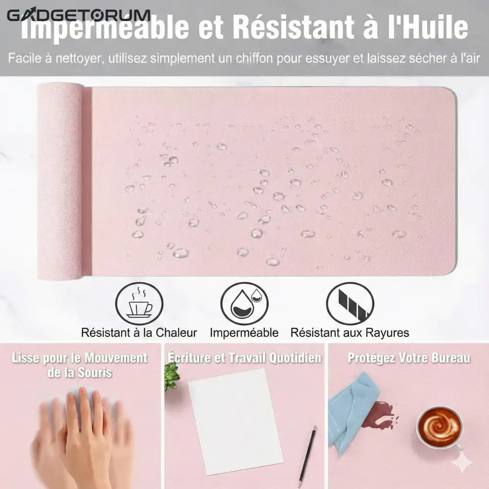 Image tapis de souris faux cuire 