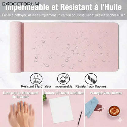 Image tapis de souris faux cuire 